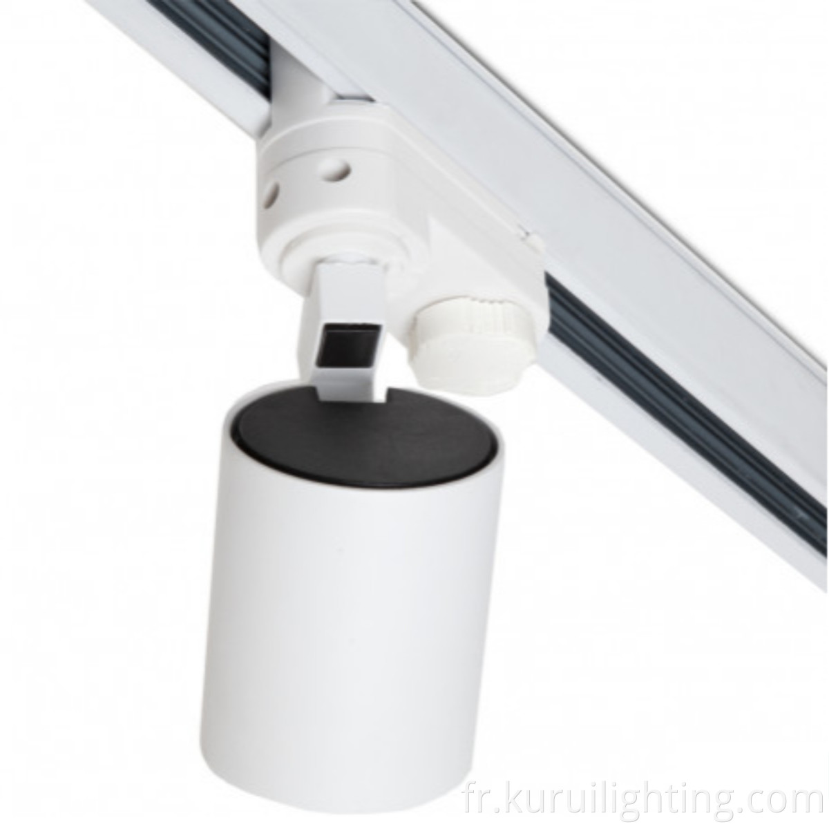 Blanc moderne sans ampoule 3- phase 1xgu10 Track Light